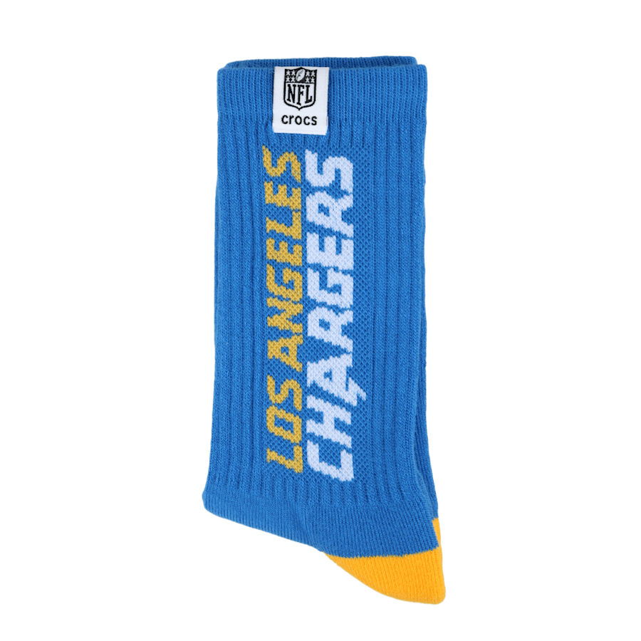 Crocs - NFL Los Angeles Chargers Crocs Socks For Sale