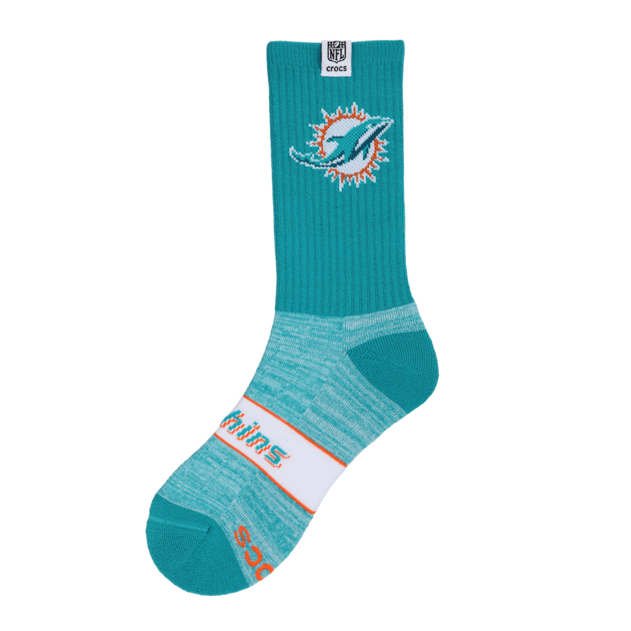 Crocs | NFL Miami Dolphins Crocs Socks Online