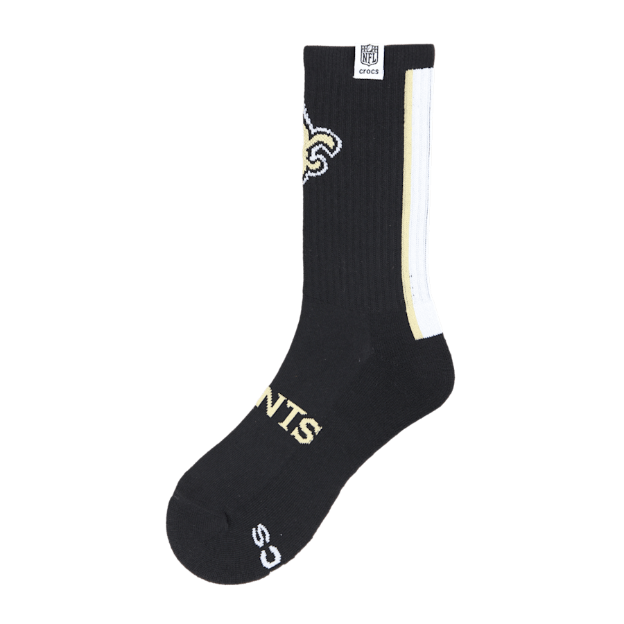 Crocs NFL New Orleans Saints Crocs Socks On Sale