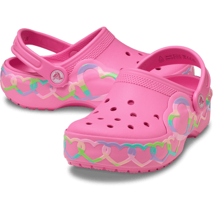 Crocs | Kids' Classic Heart Lights Clog Sale