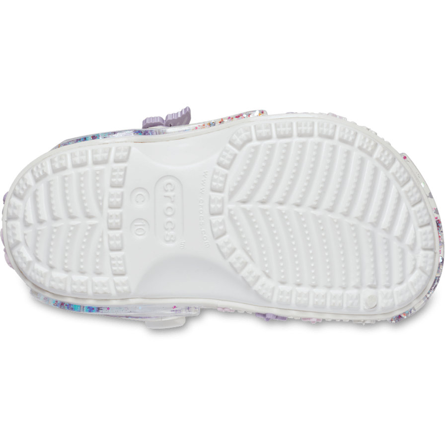Crocs / Toddler Classic Butterfly Sparkle Shaker Clog Discount