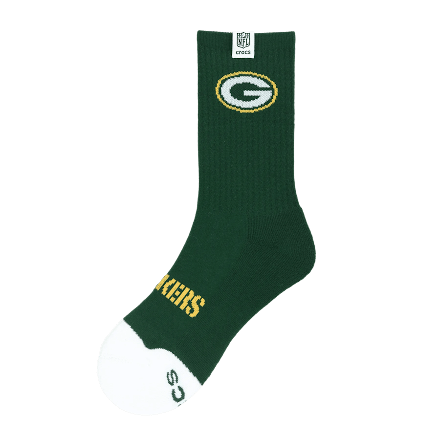Crocs - NFL Green Bay Packers Crocs Socks For Sale