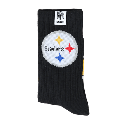 Crocs NFL Pittsburgh Steelers Crocs Socks Discount
