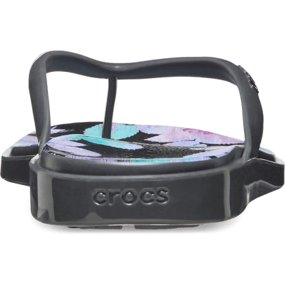 Crocs Miami Round Toe Dark Floral Flip Sale